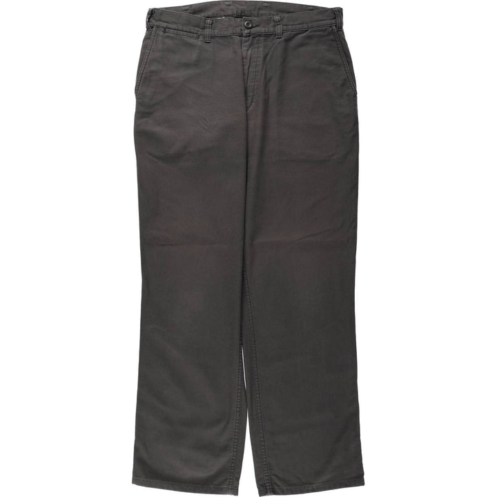 Patagonia ORGANIC COTTON STY55845FA17 Duck Work Pants, Men's W34 (approx.) Organic cotton Charcoal Vintage Second Hand