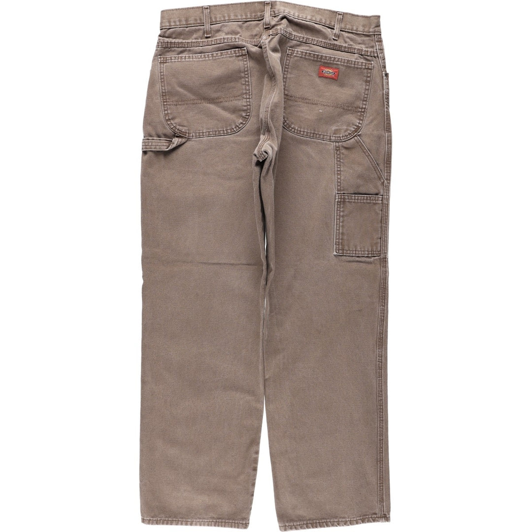 Dickies Duck Painter Pants Men's W35 equivalent cotton brown type Vintage Second Hand