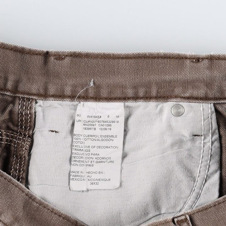 Dickies Duck Painter Pants Men's W35 equivalent cotton brown type Vintage Second Hand