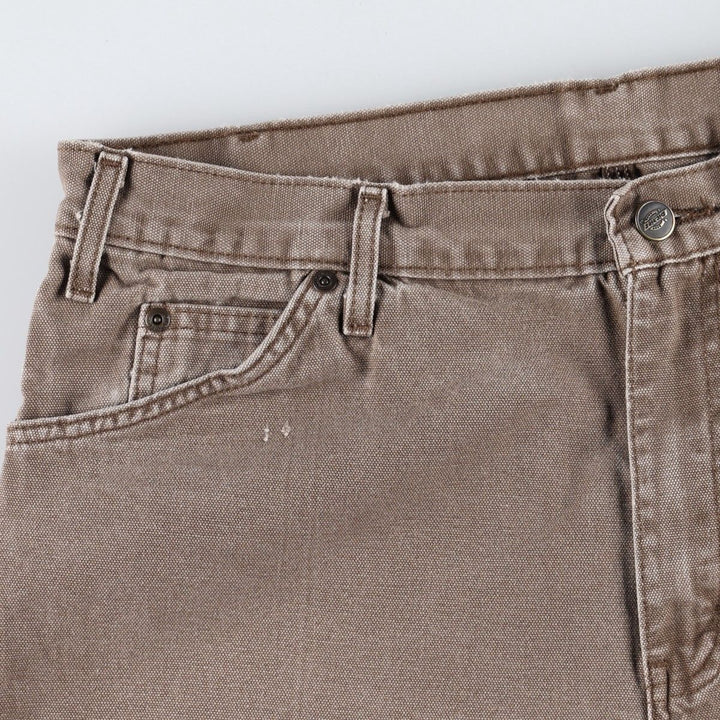 Dickies Duck Painter Pants Men's W35 equivalent cotton brown type Vintage Second Hand