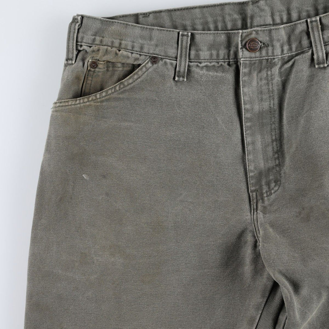 Dickies Duck Painter Pants Men's W35 equivalent cotton Khaki type Vintage Second Hand