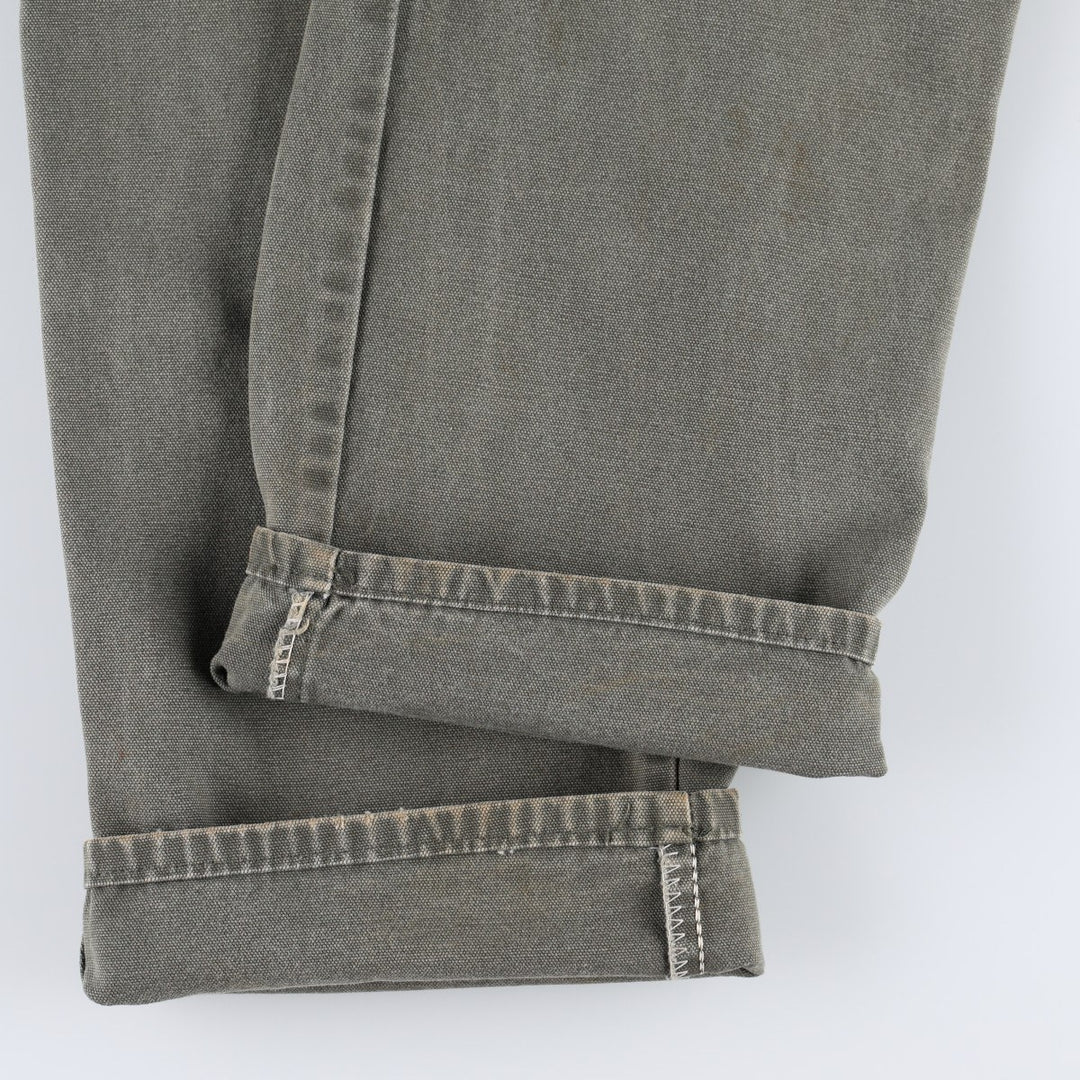 Dickies Duck Painter Pants Men's W35 equivalent cotton Khaki type Vintage Second Hand