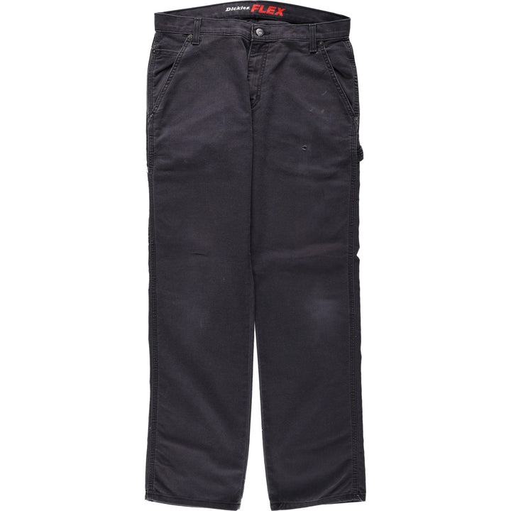 Dickies FLEX REGULAR Duck Painter Pants, Men's W33 equivalent. unclear black type Vintage Second Hand
