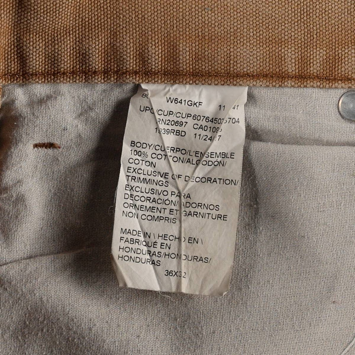 Dickies Duck Painter Pants Men's W35 equivalent cotton brown type Vintage Second Hand