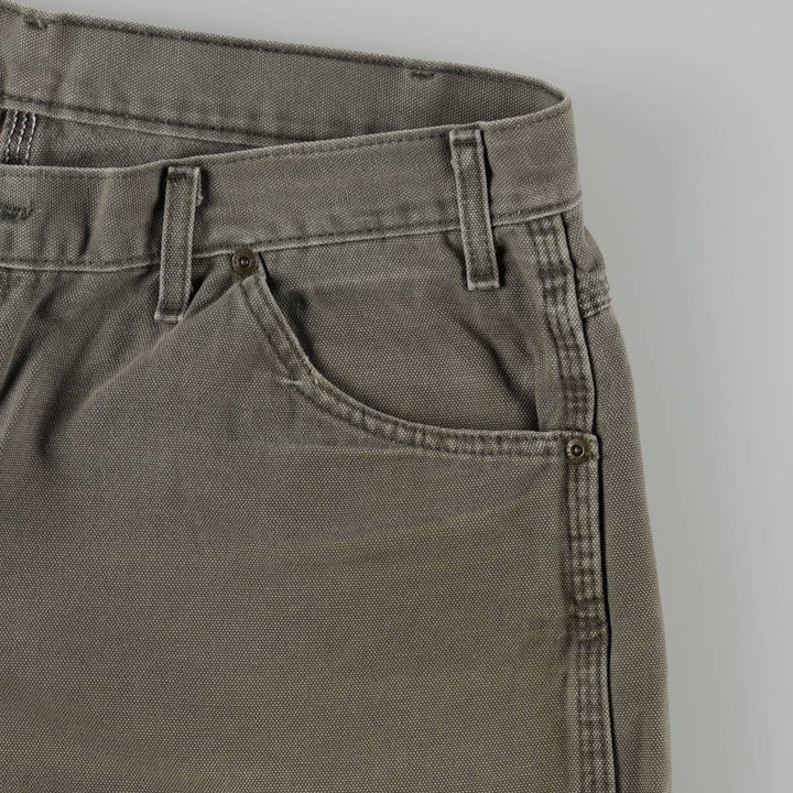 Dickies Duck Painter Pants Men's W37 cotton Khaki type Vintage Second Hand