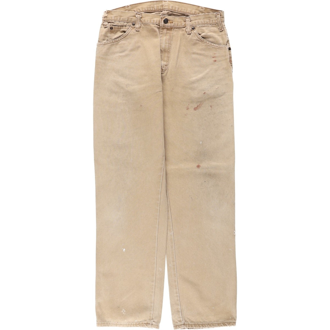 Dickies Duck Painter Pants Men's W33 equivalent unclear brown type Vintage Second Hand
