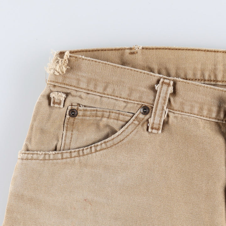 Dickies Duck Painter Pants Men's W33 equivalent unclear brown type Vintage Second Hand