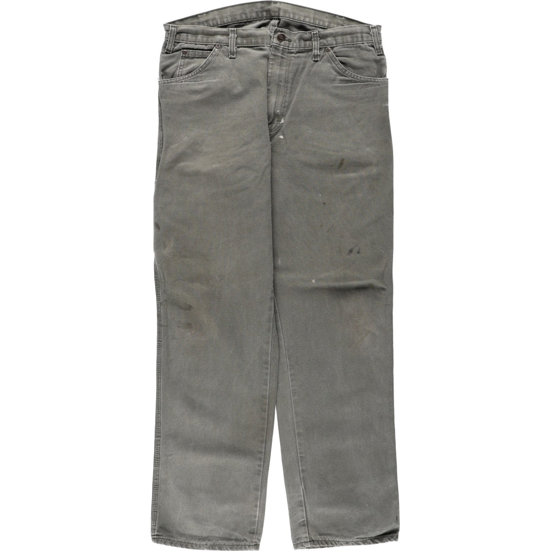 Dickies Duck Painter Pants Men's W36 cotton Khaki type Vintage Second Hand