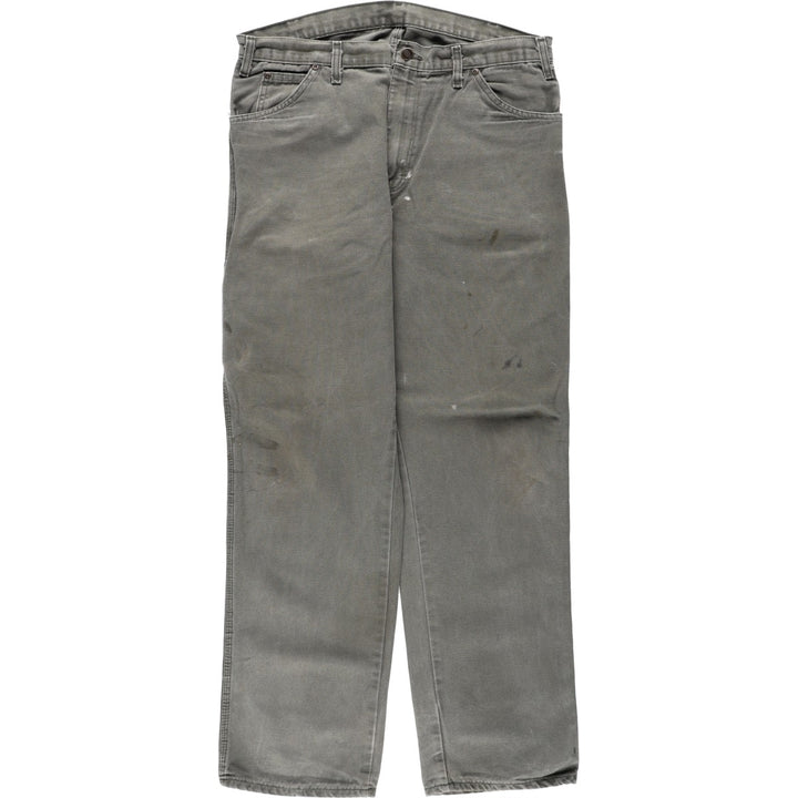 Dickies Duck Painter Pants Men's W36 cotton Khaki type Vintage Second Hand