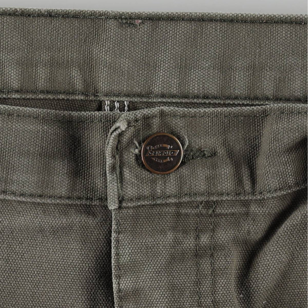 Dickies Duck Painter Pants Men's W35 equivalent cotton Khaki type Vintage Second Hand