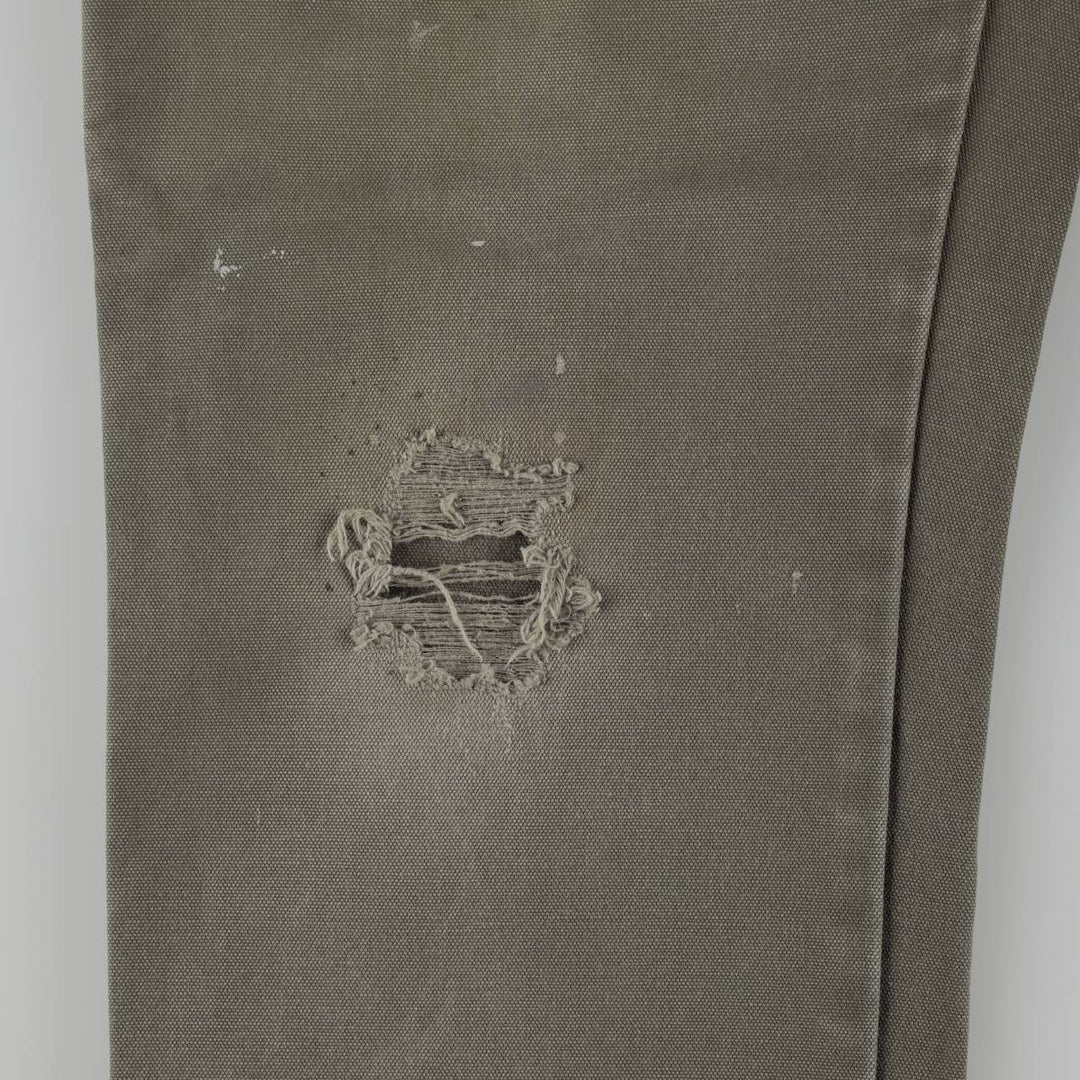 Dickies Duck Painter Pants Men's W35 equivalent cotton Khaki type Vintage Second Hand