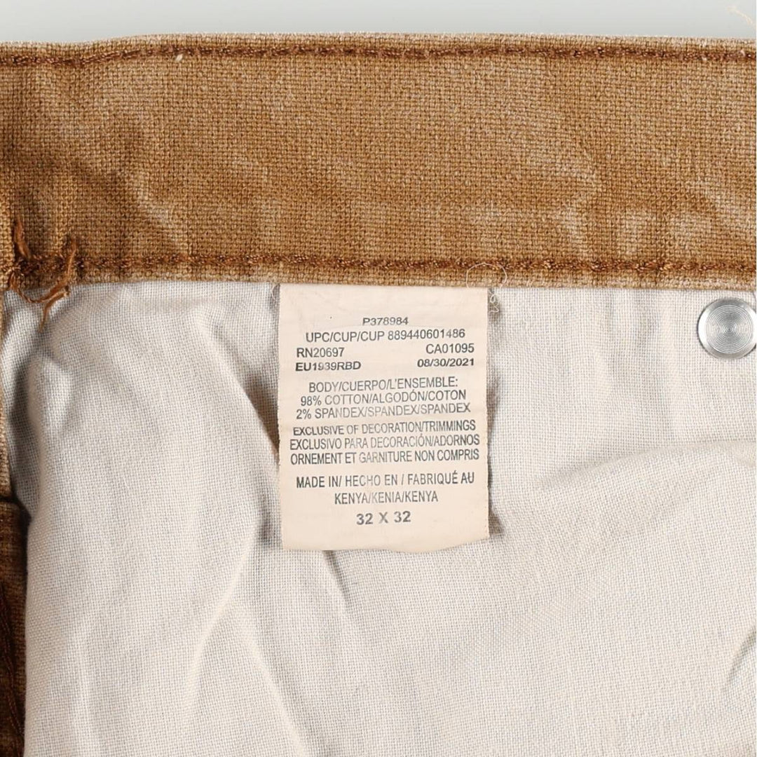 Dickies Duck Painter Pants Men's W33 equivalent cotton Khaki type beige Vintage Second Hand