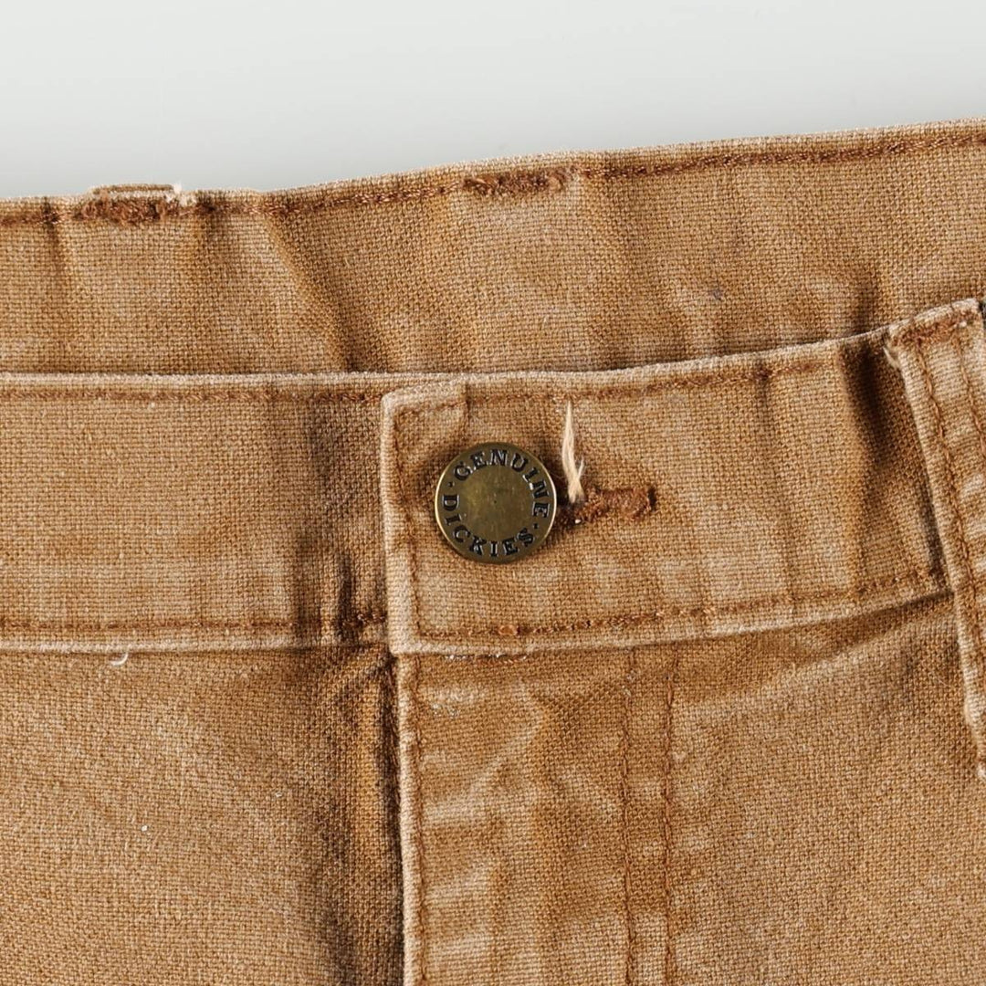 Dickies Duck Painter Pants Men's W33 equivalent cotton Khaki type beige Vintage Second Hand
