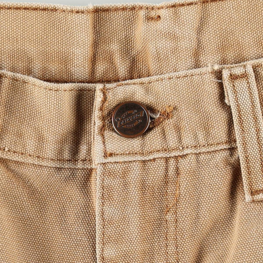 Dickies Duck Painter Pants Men's W31 equivalent cotton Khaki type beige Vintage Second Hand