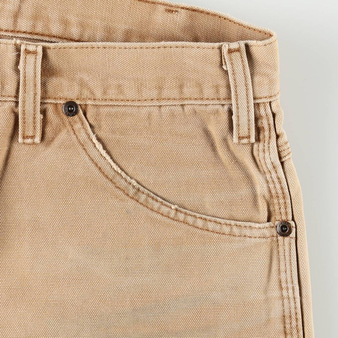 Dickies Duck Painter Pants Men's W31 equivalent cotton Khaki type beige Vintage Second Hand