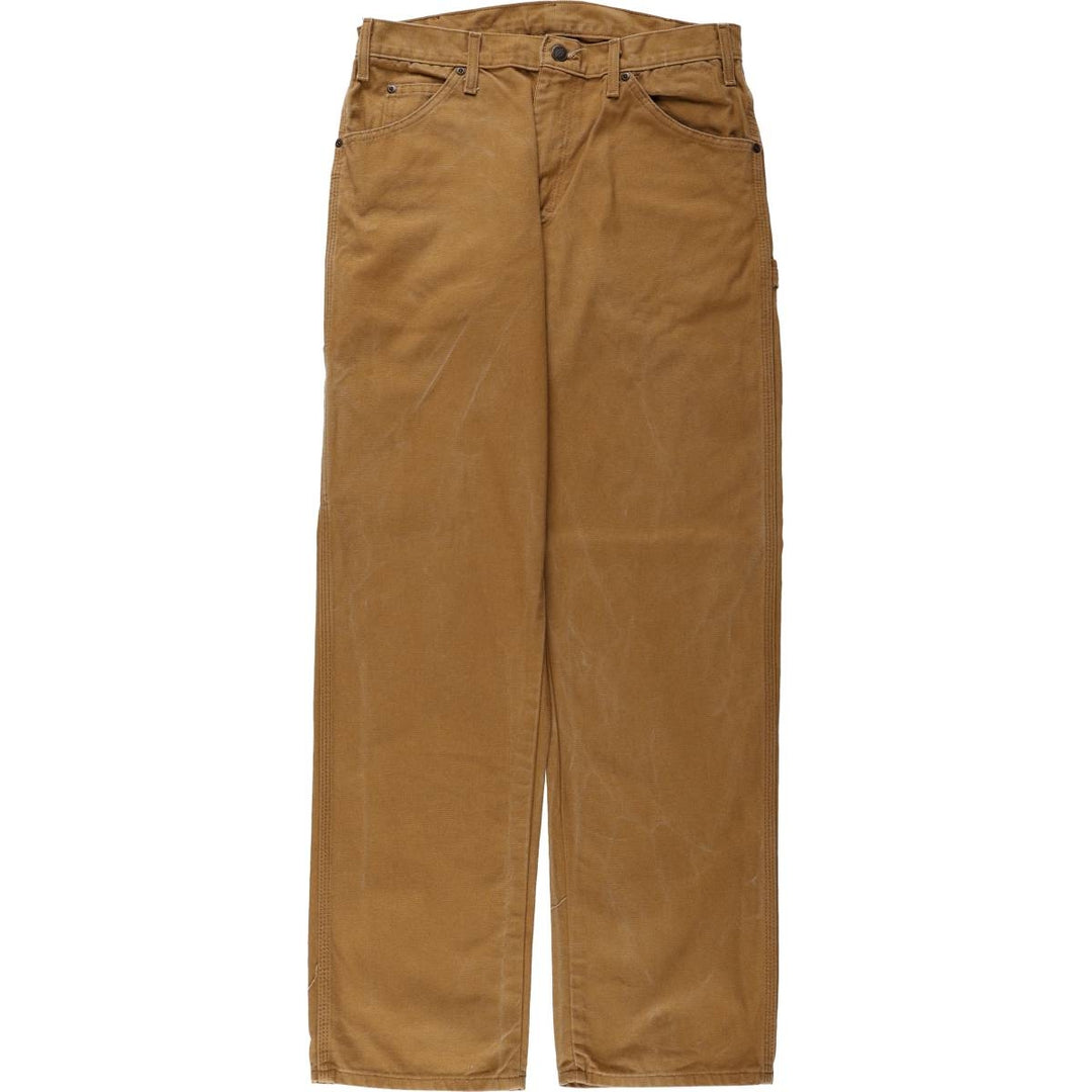 Dickies Duck Painter Pants Men's W32 equivalent cotton brown type Vintage Second Hand