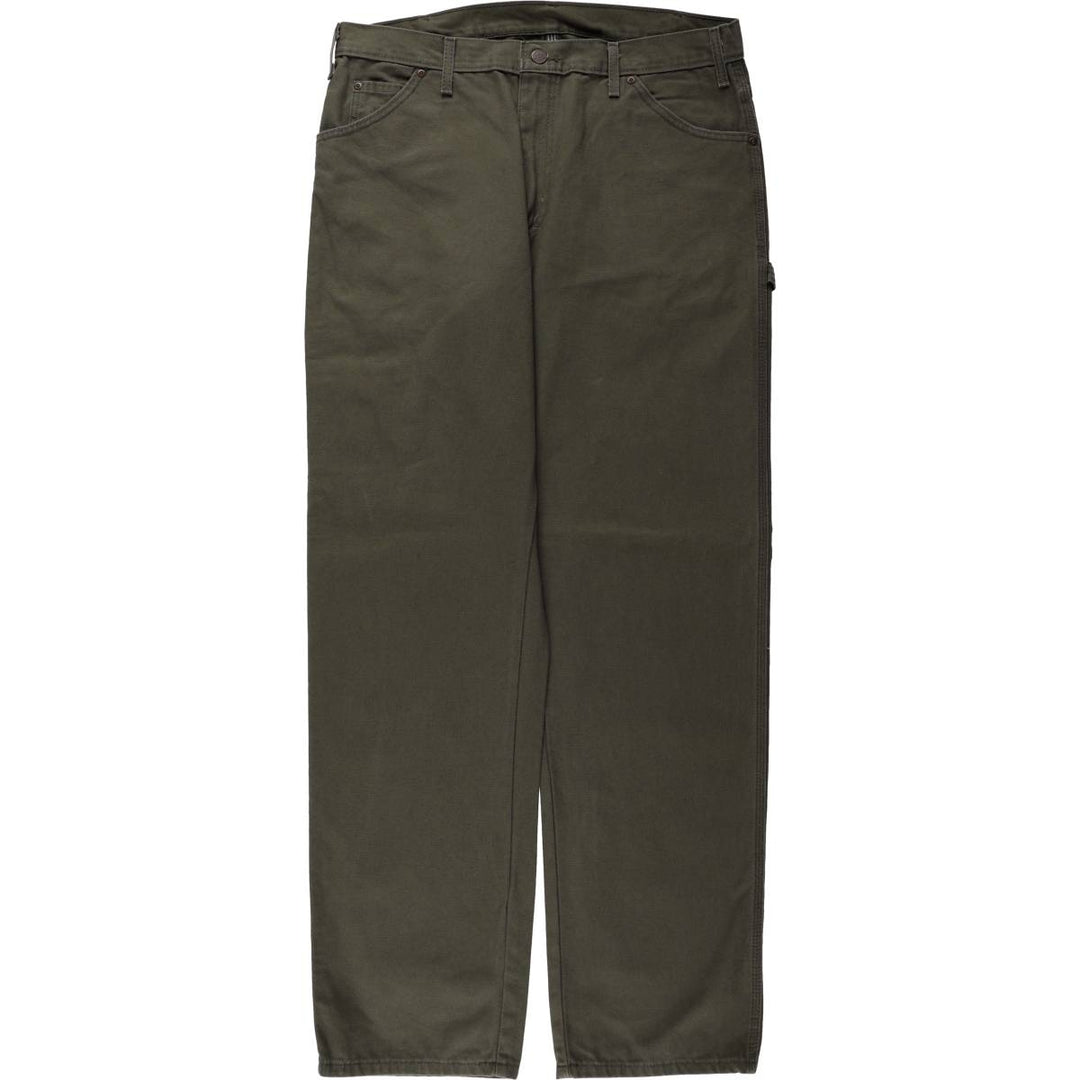 Dickies Duck Painter Pants Men's W35 equivalent cotton Khaki type Vintage Second Hand