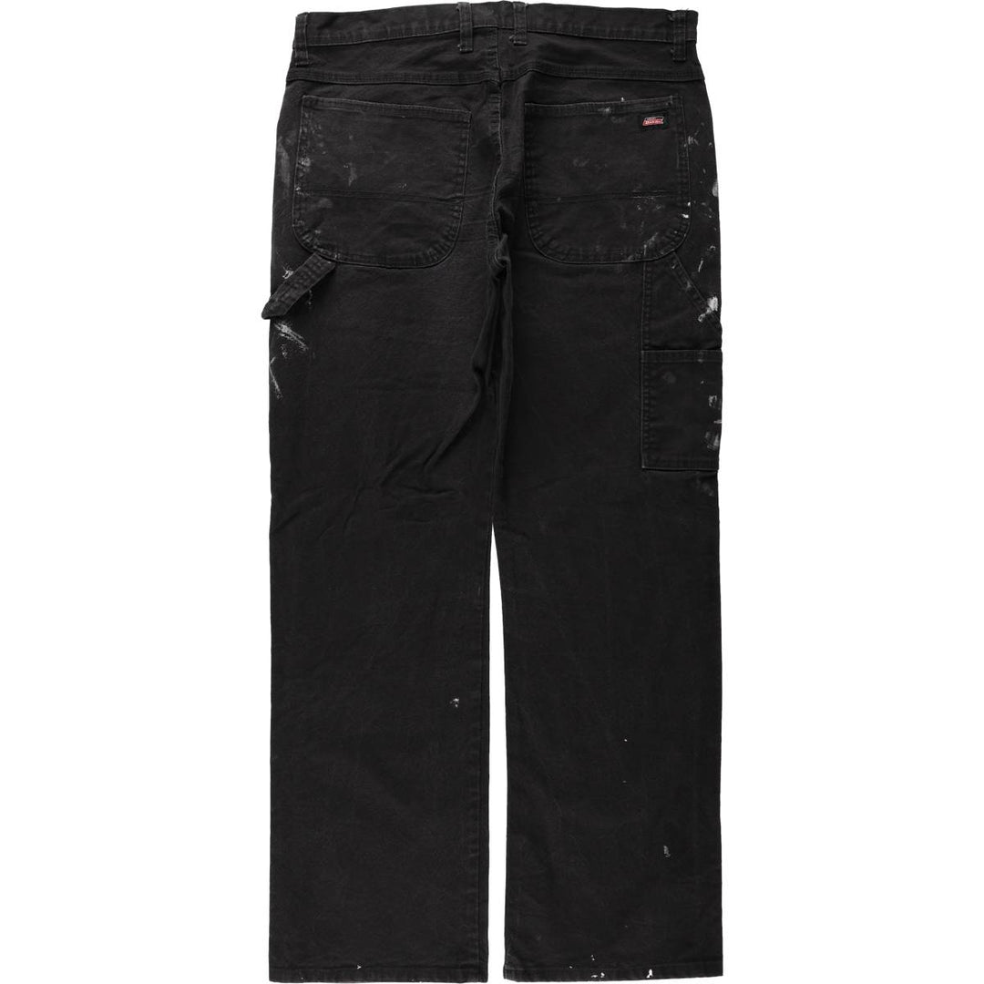 Dickies Painted Duck Painter Pants for Men (W36 equivalent) cotton black type Vintage Second Hand