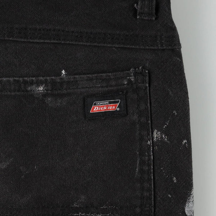Dickies Painted Duck Painter Pants for Men (W36 equivalent) cotton black type Vintage Second Hand