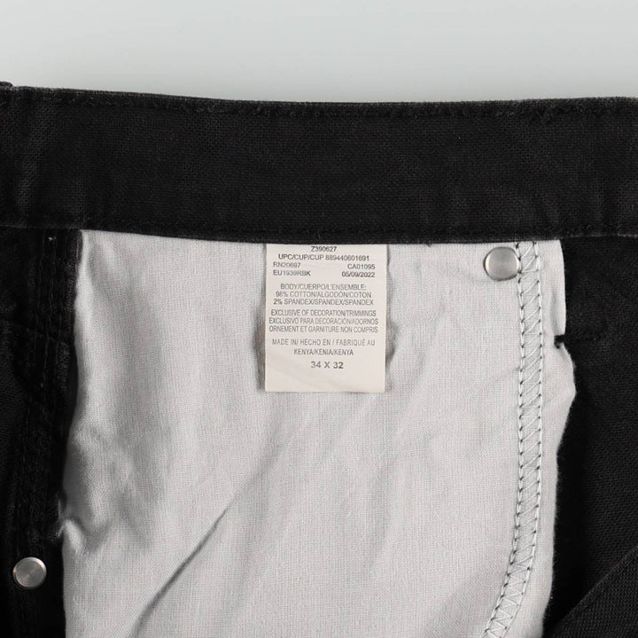 Dickies Painted Duck Painter Pants for Men (W36 equivalent) cotton black type Vintage Second Hand