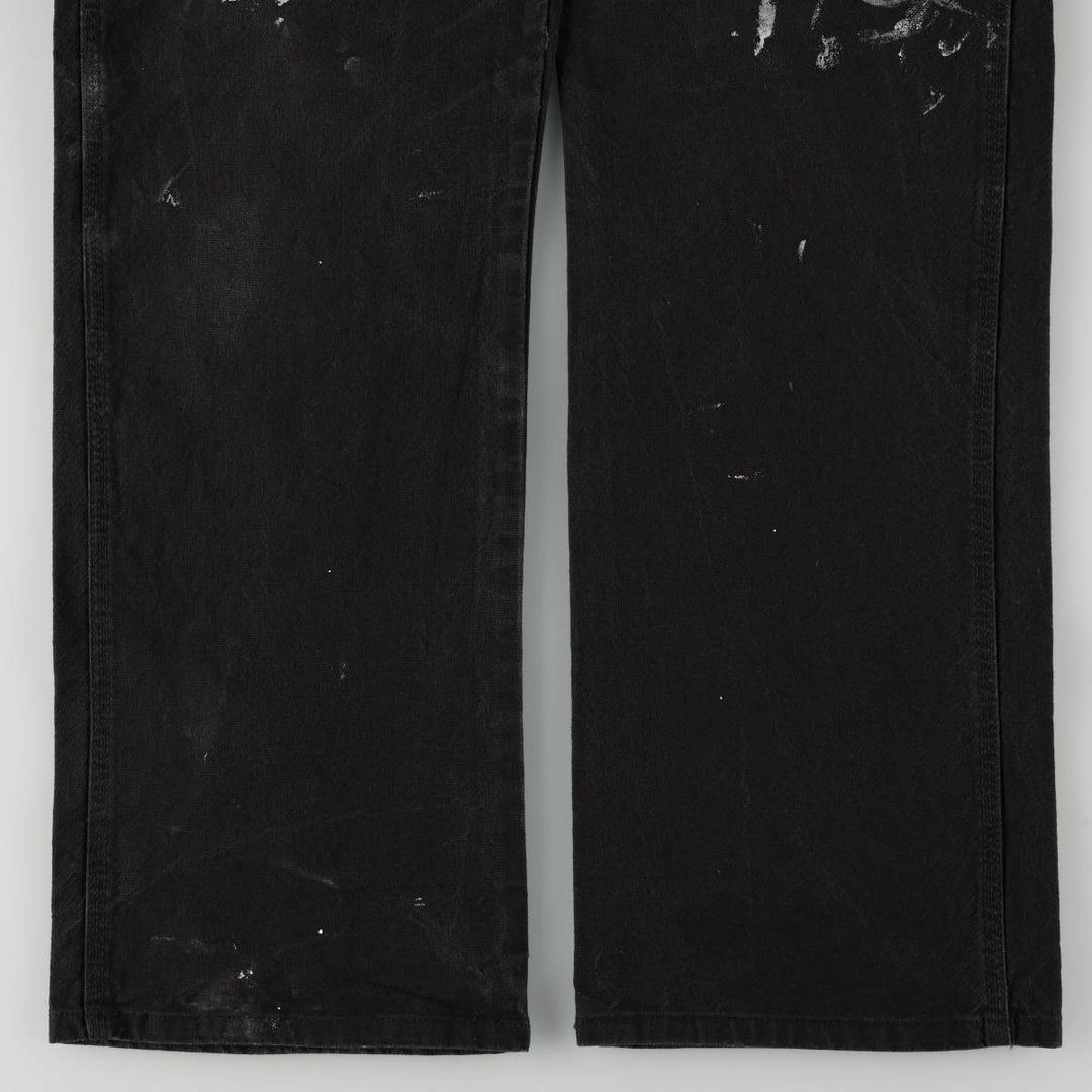 Dickies Painted Duck Painter Pants for Men (W36 equivalent) cotton black type Vintage Second Hand