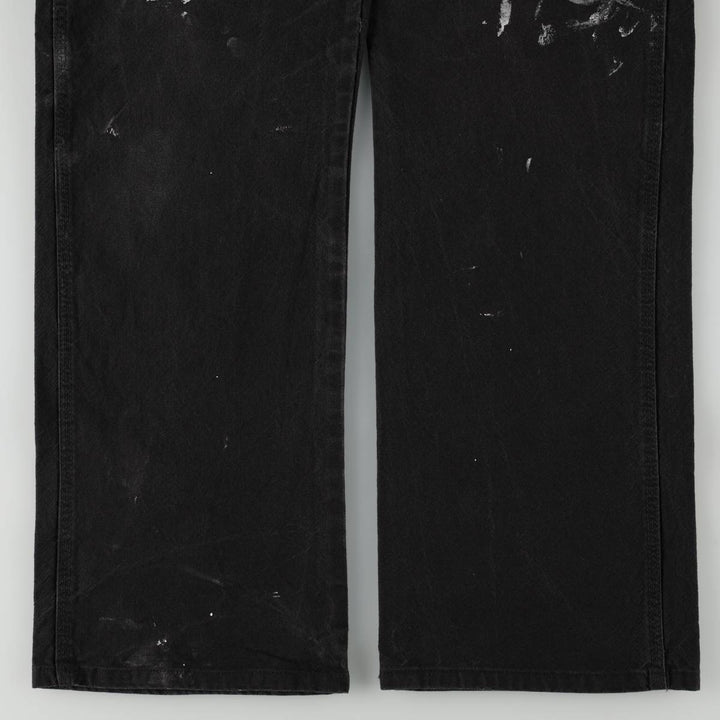 Dickies Painted Duck Painter Pants for Men (W36 equivalent) cotton black type Vintage Second Hand