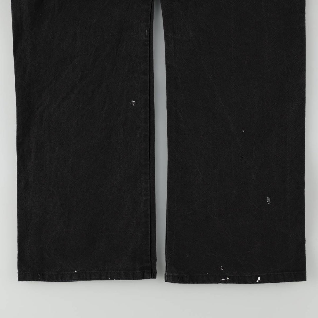 Dickies Painted Duck Painter Pants for Men (W36 equivalent) cotton black type Vintage Second Hand