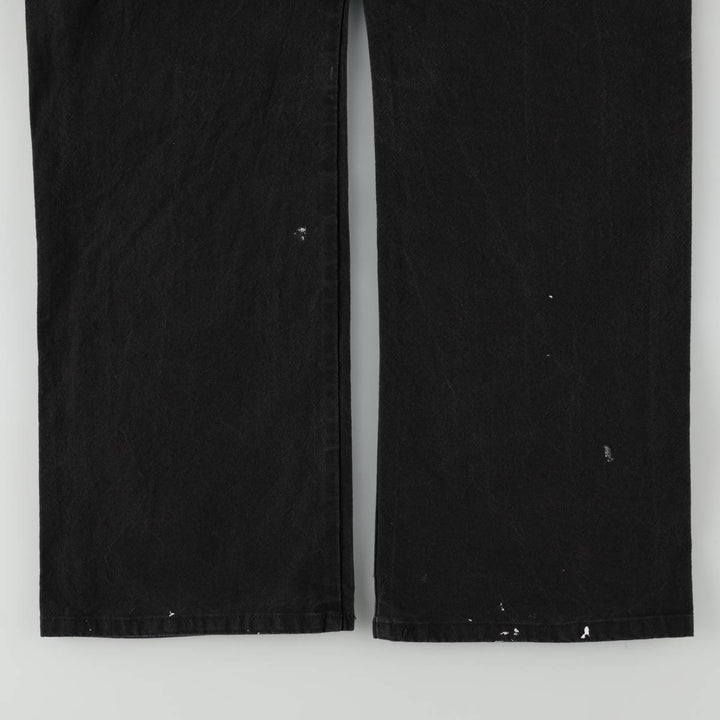 Dickies Painted Duck Painter Pants for Men (W36 equivalent) cotton black type Vintage Second Hand