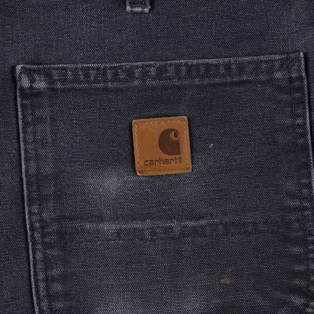 Carhartt Original Dungaree Fit Painted Duck Painter Pants, Men's Size W32 cotton navy blue type Vintage Second Hand