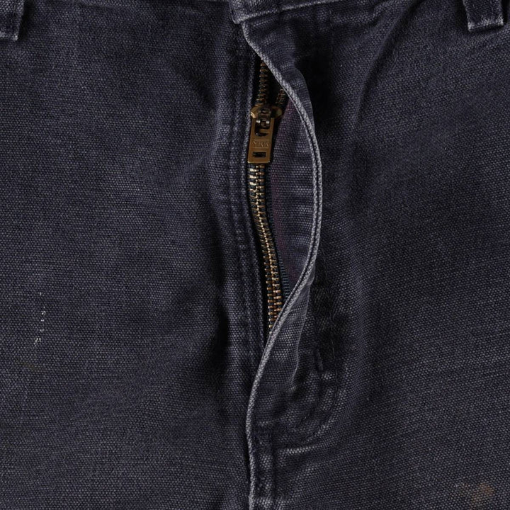 Carhartt Original Dungaree Fit Painted Duck Painter Pants, Men's Size W32 cotton navy blue type Vintage Second Hand