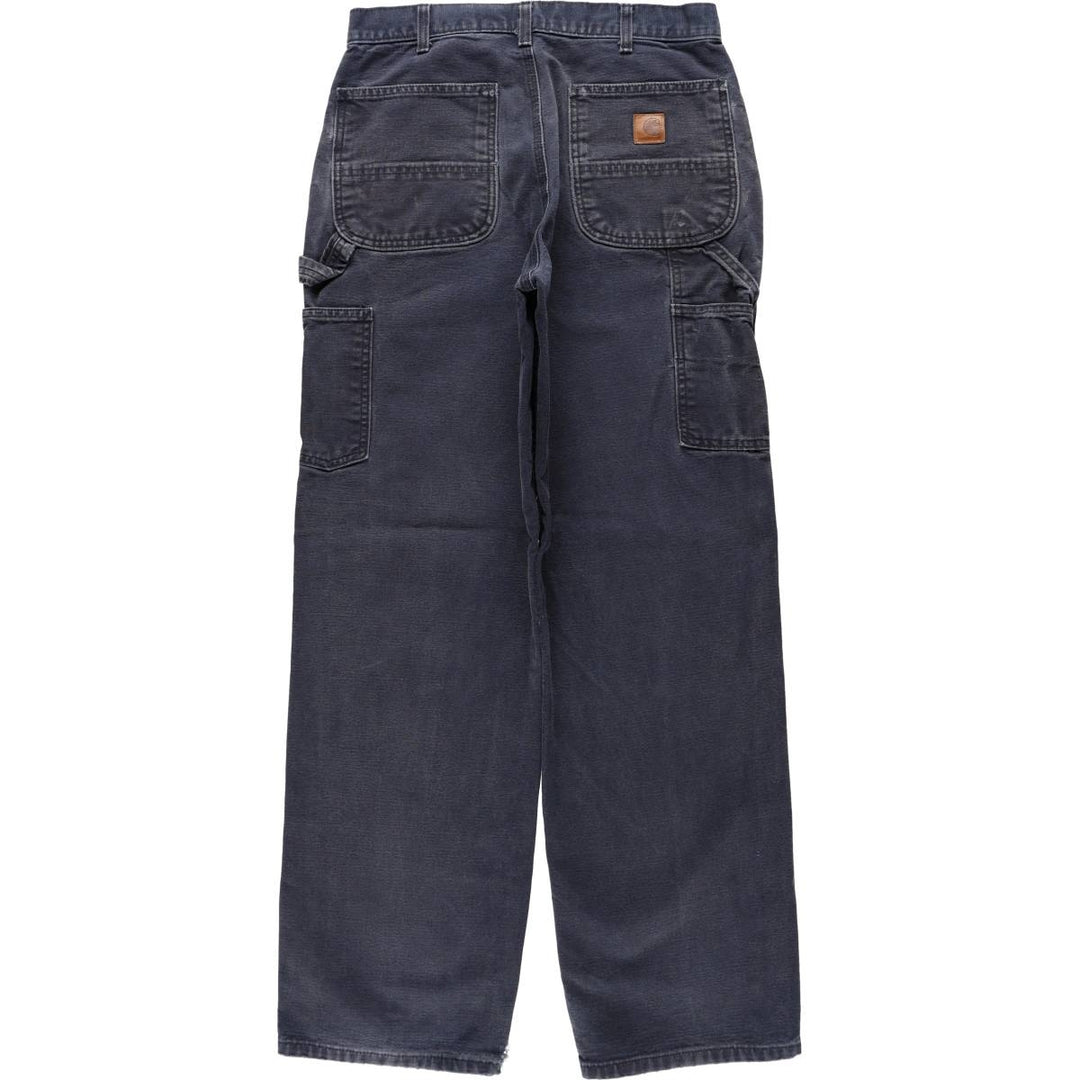 Carhartt Duck Painter Pants, Men's, W31 equivalent cotton navy blue type Vintage Second Hand