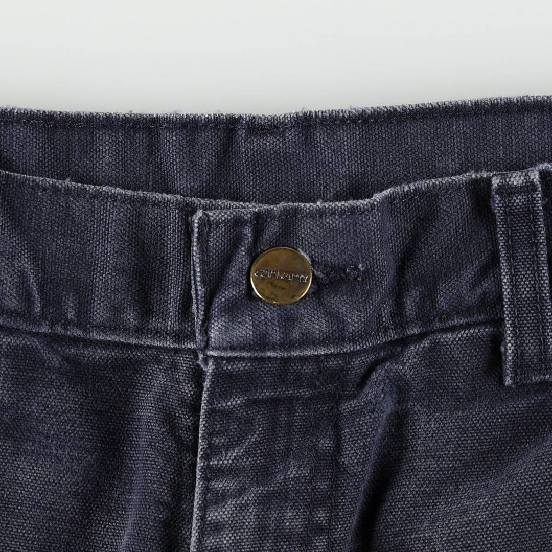 Carhartt Duck Painter Pants, Men's, W31 equivalent cotton navy blue type Vintage Second Hand