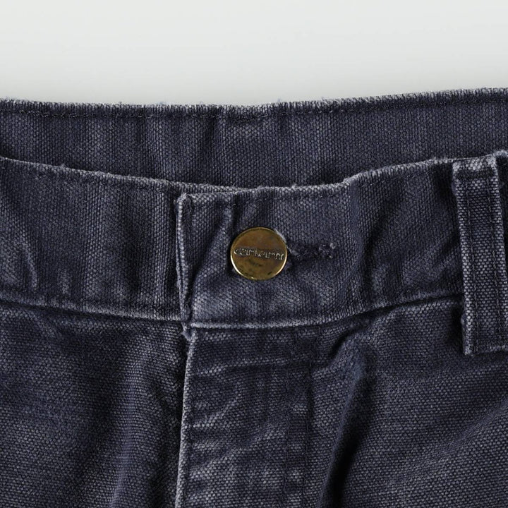 Carhartt Duck Painter Pants, Men's, W31 equivalent cotton navy blue type Vintage Second Hand