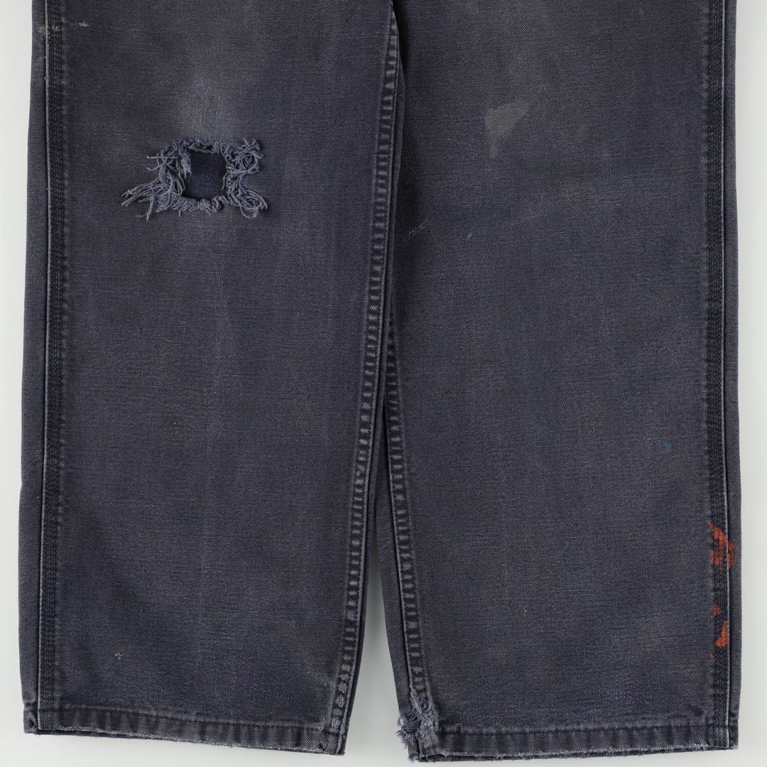Carhartt Duck Painter Pants, Men's, W31 equivalent cotton navy blue type Vintage Second Hand