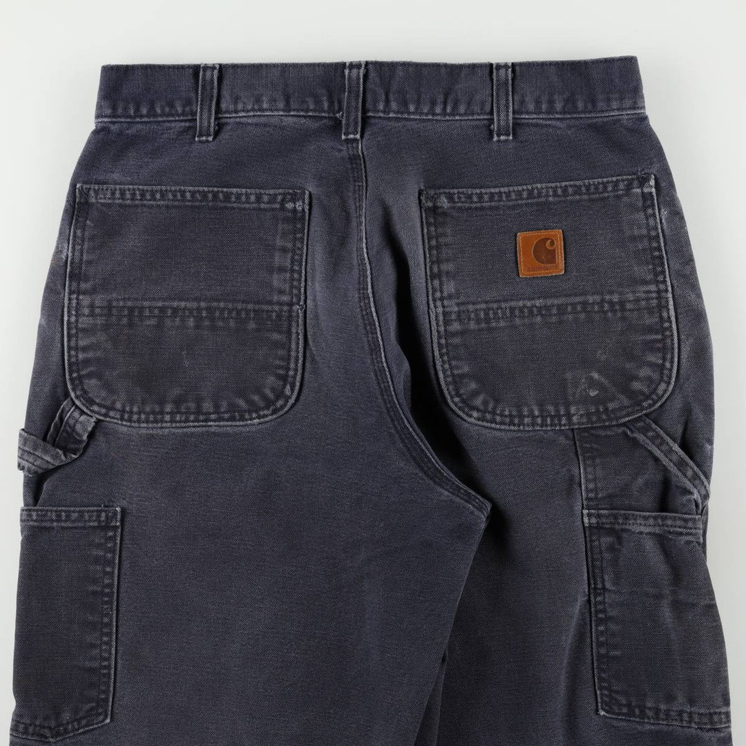 Carhartt Duck Painter Pants, Men's, W31 equivalent cotton navy blue type Vintage Second Hand