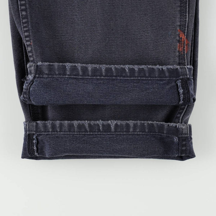 Carhartt Duck Painter Pants, Men's, W31 equivalent cotton navy blue type Vintage Second Hand