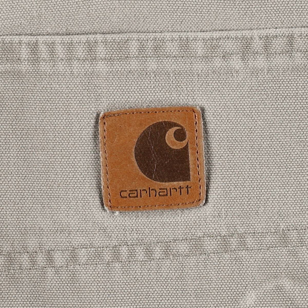 Carhartt Duck Painter Pants, Men's, W36 equivalent cotton gray type Vintage Second Hand