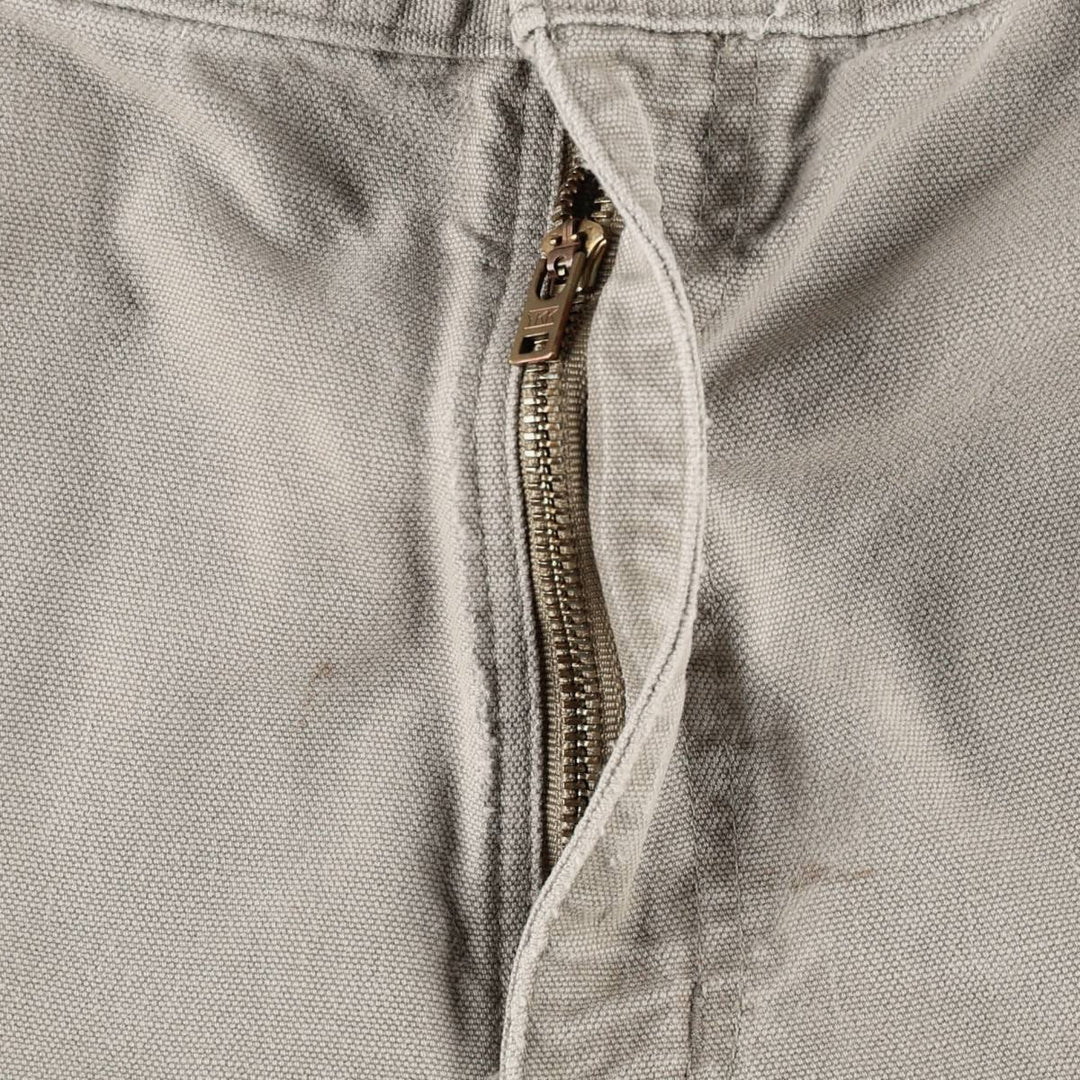 Carhartt Duck Painter Pants, Men's, W36 equivalent cotton gray type Vintage Second Hand