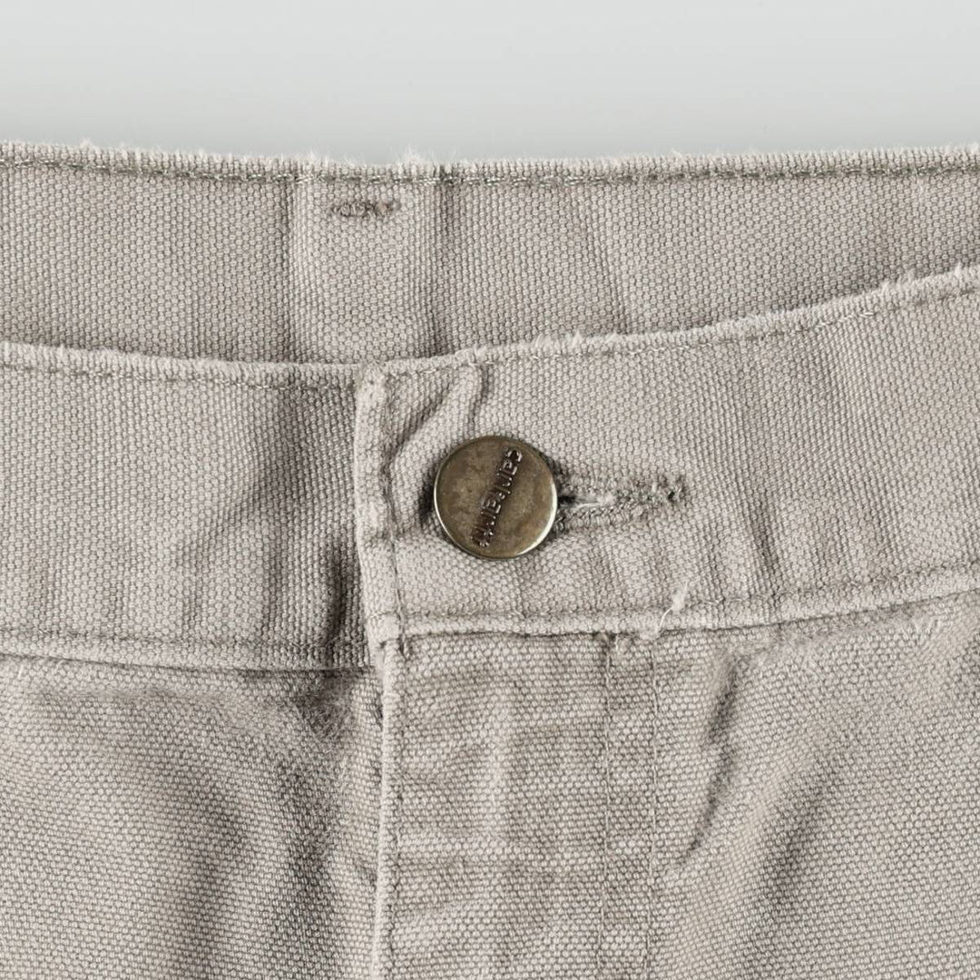 Carhartt Duck Painter Pants, Men's, W36 equivalent cotton gray type Vintage Second Hand