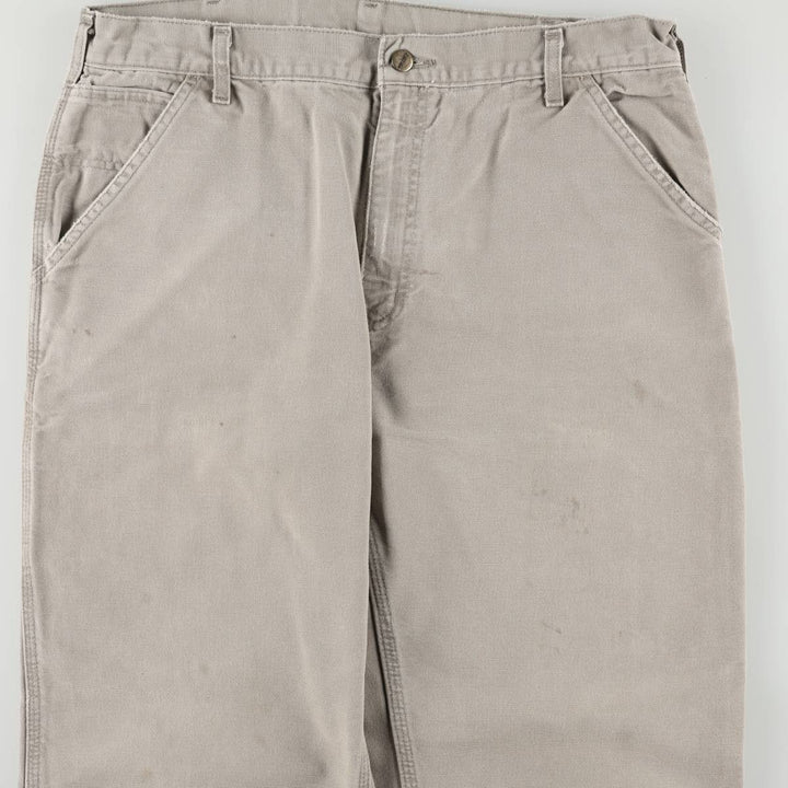 Carhartt Duck Painter Pants, Men's, W36 equivalent cotton gray type Vintage Second Hand