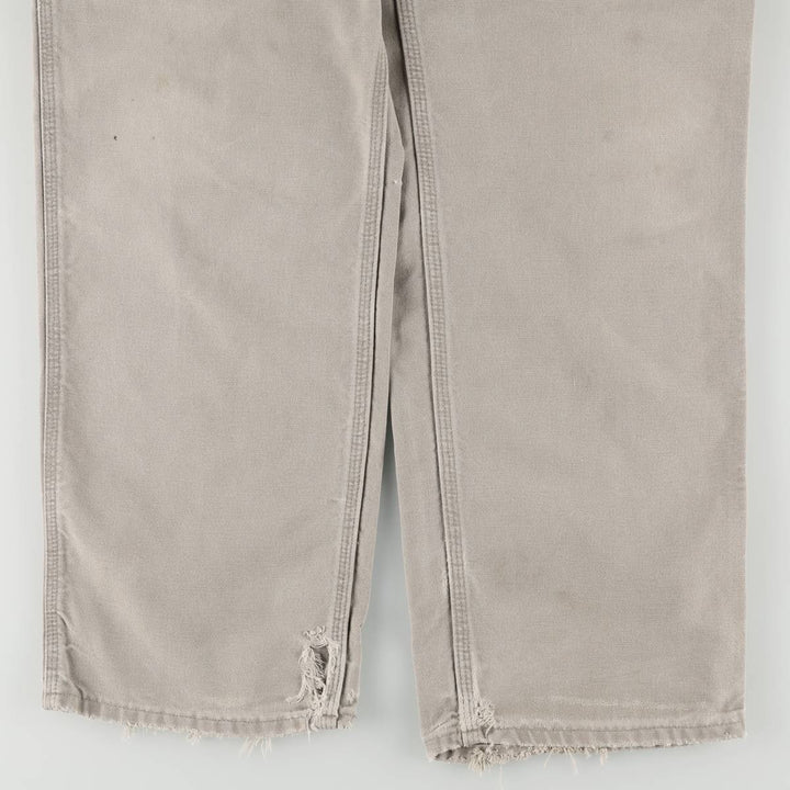Carhartt Duck Painter Pants, Men's, W36 equivalent cotton gray type Vintage Second Hand