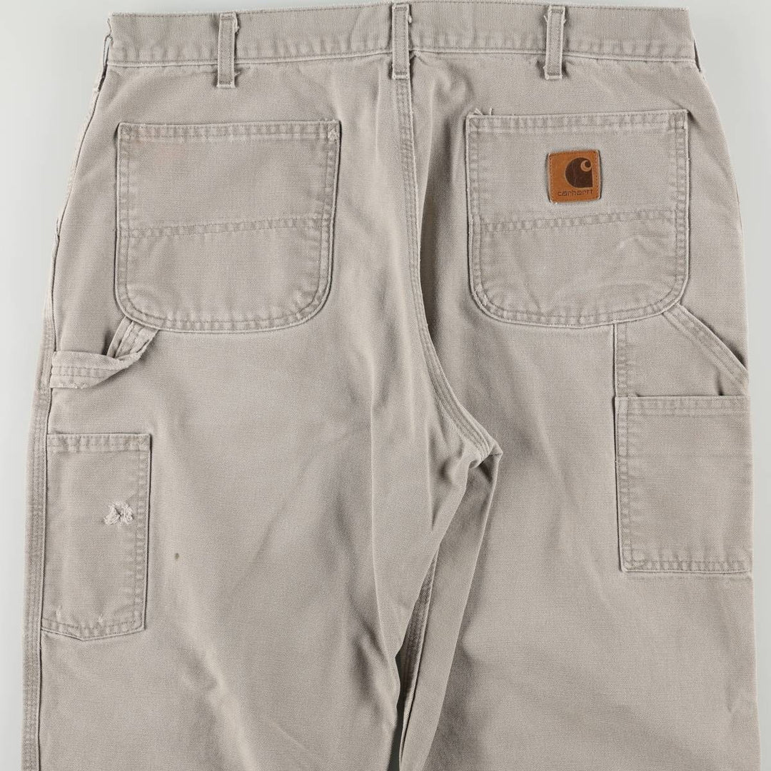 Carhartt Duck Painter Pants, Men's, W36 equivalent cotton gray type Vintage Second Hand