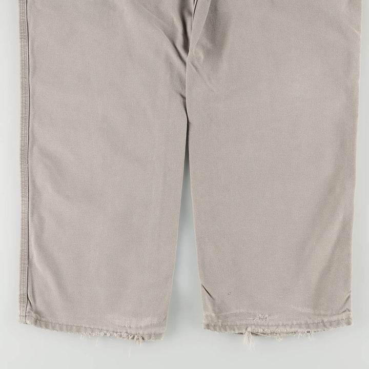 Carhartt Duck Painter Pants, Men's, W36 equivalent cotton gray type Vintage Second Hand