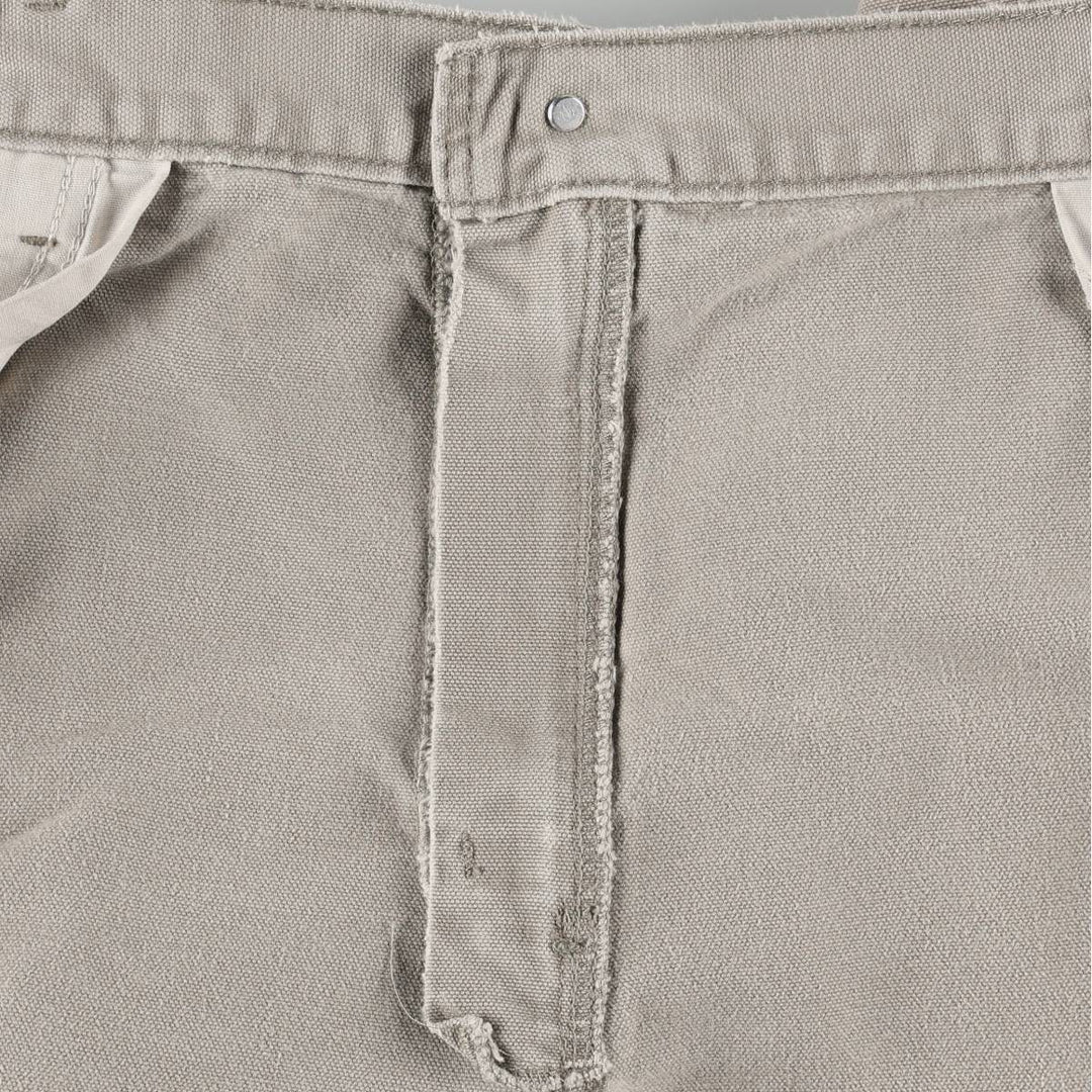 Carhartt Duck Painter Pants, Men's, W36 equivalent cotton gray type Vintage Second Hand