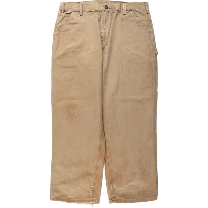 Carhartt Dungaree Fit Duck Painter Pants, Men's, Size 38 cotton Beige type Vintage Second Hand