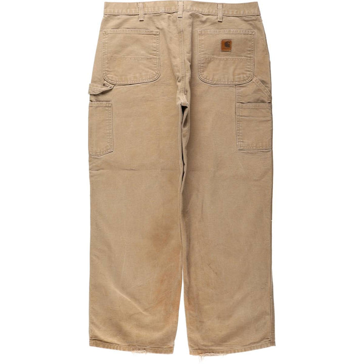 Carhartt Dungaree Fit Duck Painter Pants, Men's, Size 38 cotton Beige type Vintage Second Hand