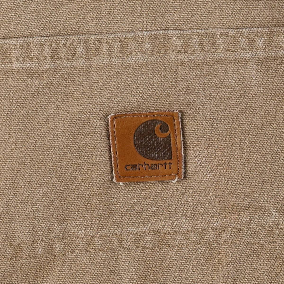 Carhartt Dungaree Fit Duck Painter Pants, Men's, Size 38 cotton Beige type Vintage Second Hand