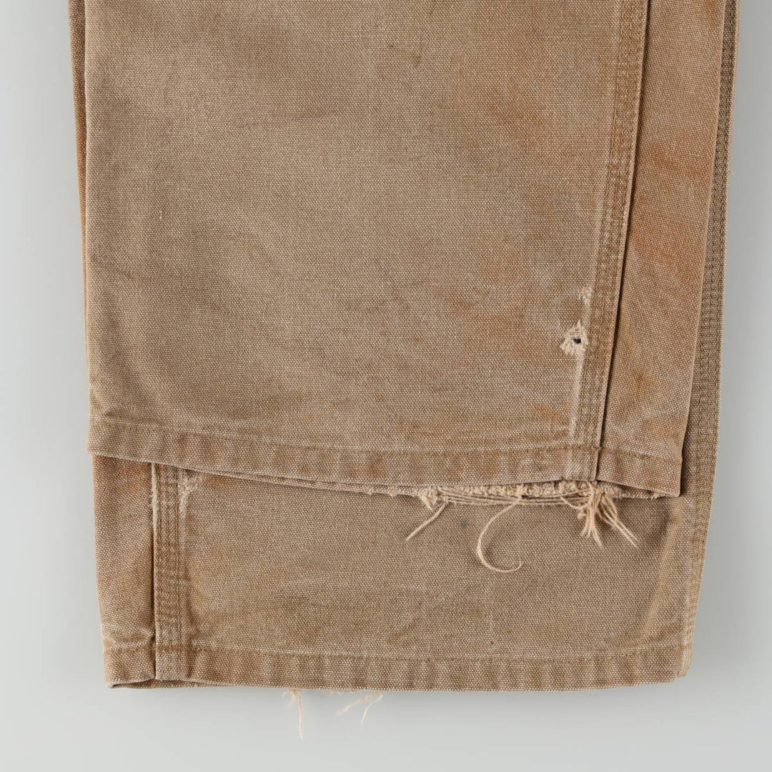 Carhartt Dungaree Fit Duck Painter Pants, Men's, Size 38 cotton Beige type Vintage Second Hand