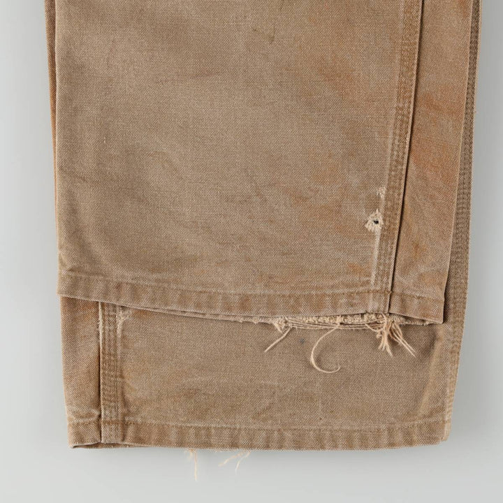 Carhartt Dungaree Fit Duck Painter Pants, Men's, Size 38 cotton Beige type Vintage Second Hand