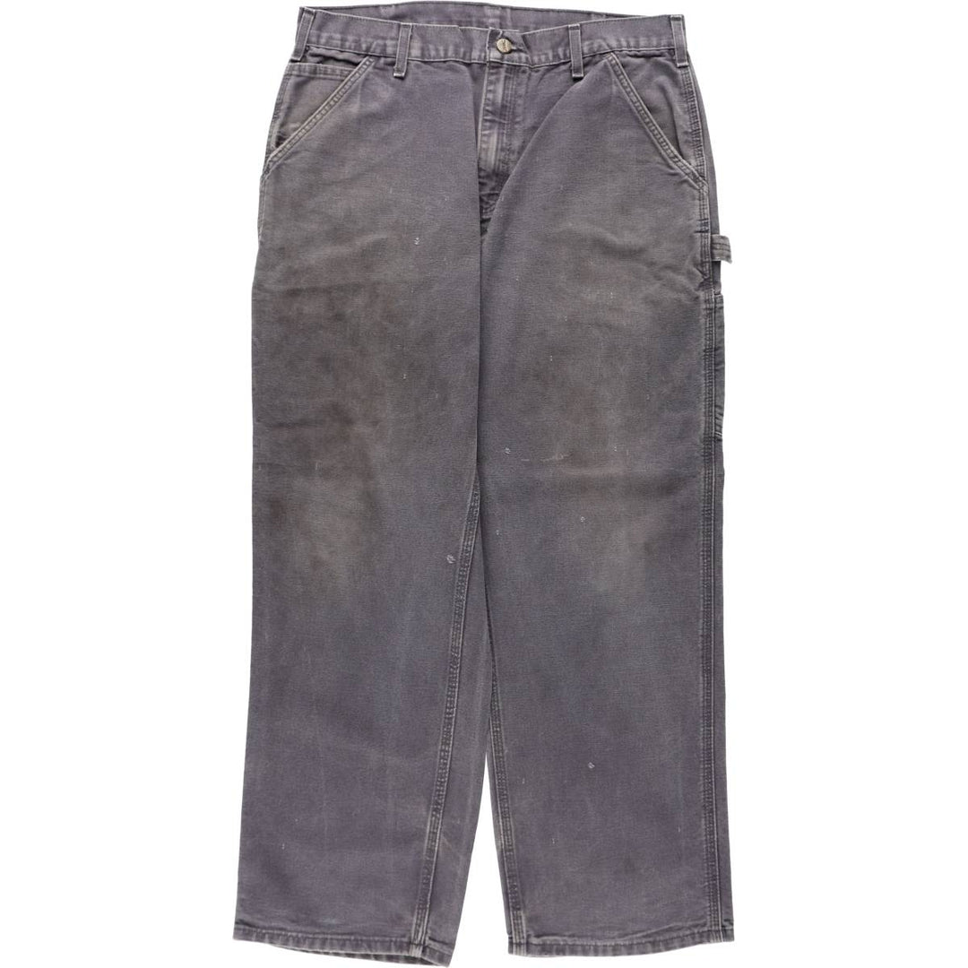Carhartt B11 PTB Duck Painter Pants, Men's W34 (approx.) cotton Charcoal Vintage Second Hand